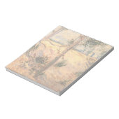 Bloc-note Un arbre dans un champ pendant la journée ensoleil (Tourné)