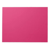 Bloc-note un arrière - plan rose avec une bordure blanche (Devant)