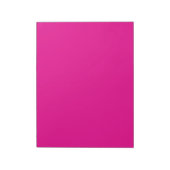 Bloc-note un arrière - plan rose avec une bordure noire (Tourné)