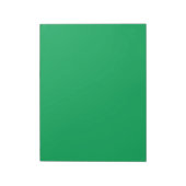 Bloc-note un Arrière - plan vert et une frontière blanche (Tourné)