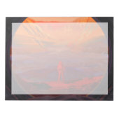 Bloc-note Un Astronaute Sur Mars (Devant)