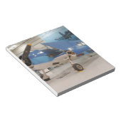 Bloc-note Un avion de chasse F-6F Hellcat de la Seconde Guer (Incliné)