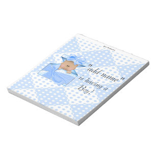 Bloc-note Un Baby shower Candy Bar Wrapper Party