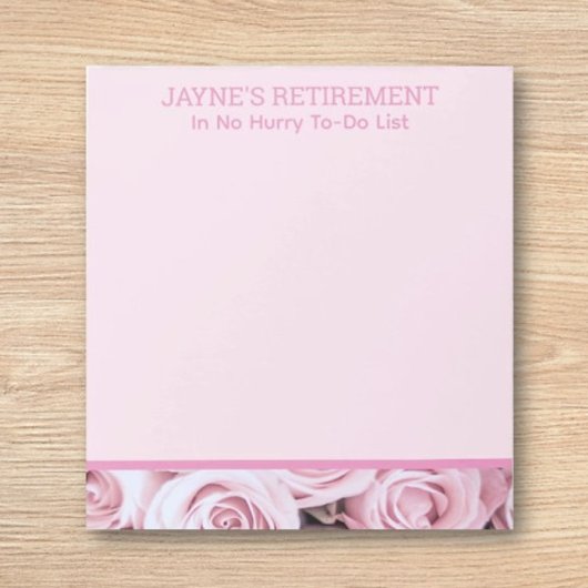 Bloc-note Un cadeau de retraite amusant! Cute