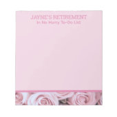 Bloc-note Un cadeau de retraite amusant! Cute (Devant)