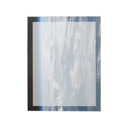 Bloc-note Un ciel nuageux au-dessus du Soudan (Tourné)