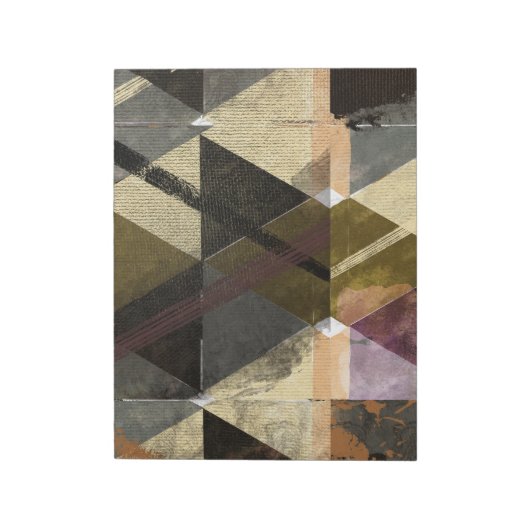 Bloc-note Un design abstrait moderne (Tourné)