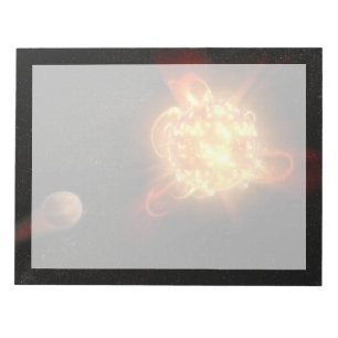 Bloc-note Un jeune nain rouge