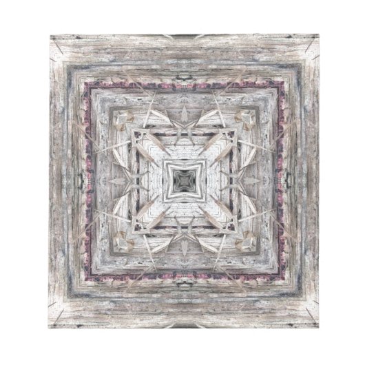 Bloc-note Un joli Motif à ailes roses Aztec inspiré (Devant)