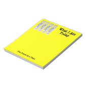 Bloc-note Un livre à la fois Diet amusant Notepad (Tourné)