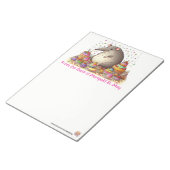 Bloc-note Un Notepad de Musaraigne à Éléphant et Son Dessert (Incliné)