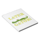 Bloc-note Un plus défunt alligator (Incliné)