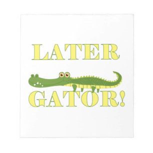 Bloc-note Un plus défunt alligator