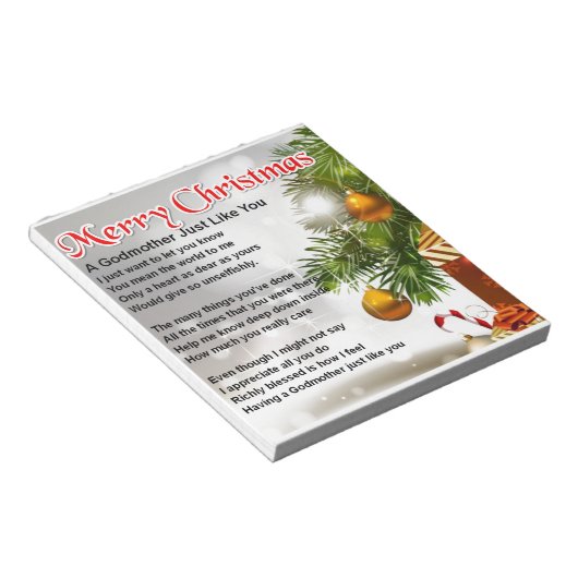 Bloc-note Un poème Godmère (Incliné)