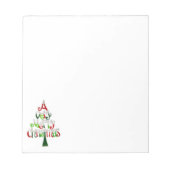 Bloc-note Un très joyeux Noël (Devant)