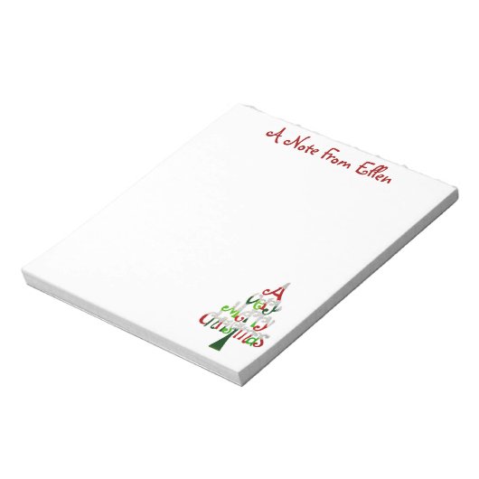 Bloc-note Un très joyeux Noël (Tourné)