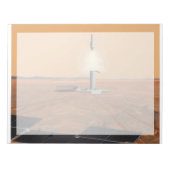 Bloc-note Un Véhicule Ascent Quittant Mars. 2 (Devant)