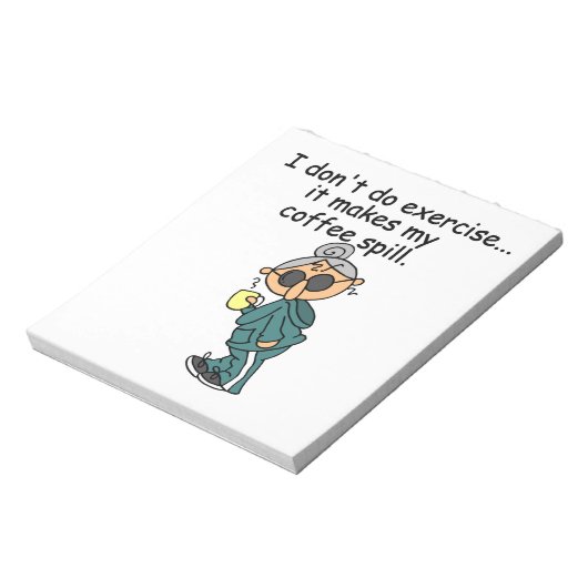 Bloc-note Une Autre Raison De Ne Pas Exercer (Tourné)