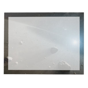 Bloc-note Une Ceinture Astéroïde Autour De L'Étoile Lumineus