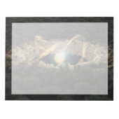 Bloc-note Une Étoile Entourée D'Un Disque Protoplanétaire (Devant)