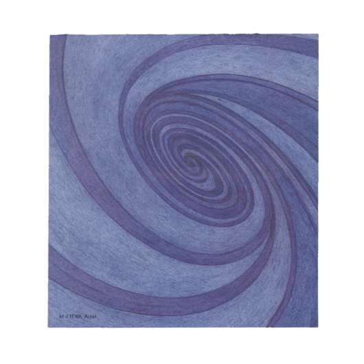 Bloc-note Une étude de Koru #2 (Devant)