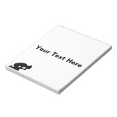 Bloc-note Une femme s'agenouille dans la prière. Priez sans  (Tourné)