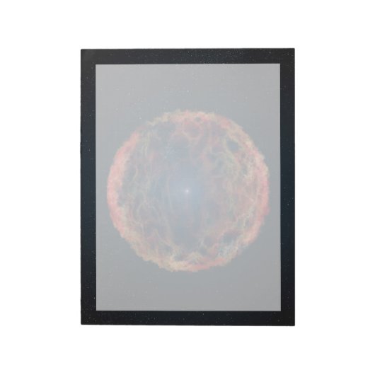 Bloc-note Une Impression Artiste De Supernova 1993j. (Tourné)