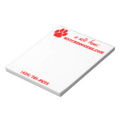 Bloc-note Une Note De. . . (Tourné)