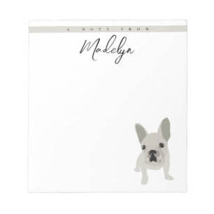 Bloc-note Une note sur mesure French Bulldog DOG maman