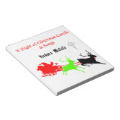 Bloc-note Une nuit de chants et chants de Noël Hakunamatata (Incliné)