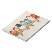 Bloc-note Une perche d'oiseaux, 1880 par Hector Giacomelli (Tourné)