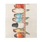 Bloc-note Une perche d'oiseaux, 1880 par Hector Giacomelli (Devant)