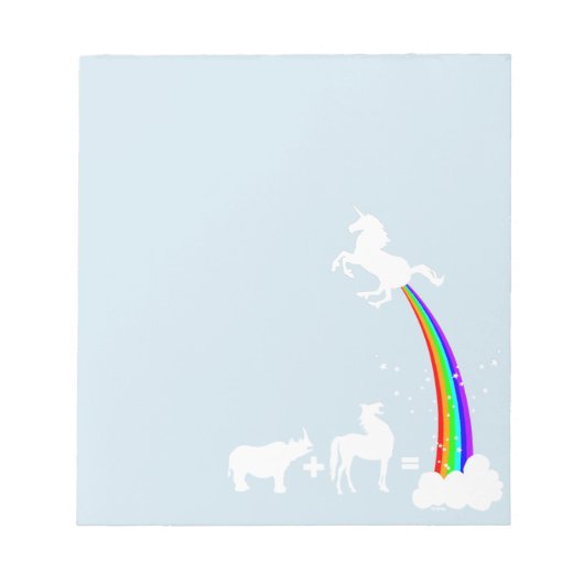 Bloc-note Unicorn origin (Devant)