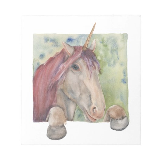 Bloc-note Unicorne (Devant)