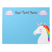 Bloc-note Unicorne (Devant)