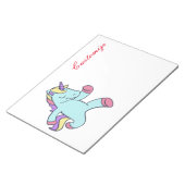 Bloc-note Unicorne Bleue Courant Thunder_Cove (Incliné)