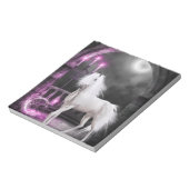 Bloc-note Unicorne magique rose (Tourné)