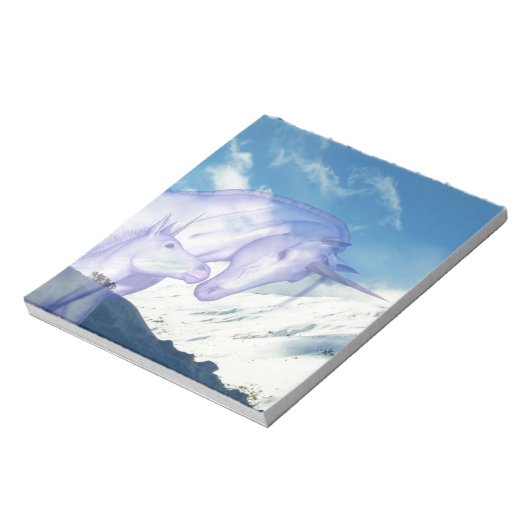 Bloc-note Unicorne Mère Et Foie (Tourné)