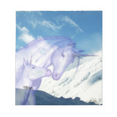 Bloc-note Unicorne Mère Et Foie (Devant)