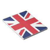 Bloc-note Union Jack/ Drapeau du Royaume-Uni (Incliné)