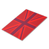 Bloc-note Union Jack rouge (Incliné)