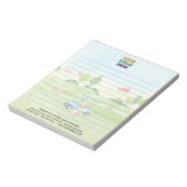 Bloc-note Unique Golf Thème Entreprise Logo Lined (Tourné)