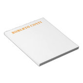 Bloc-note Unique Moderne Minimaliste Simple (Incliné)