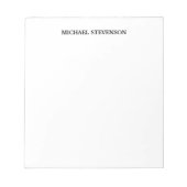 Bloc-note Unique Spécial Classique (Devant)