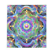 Bloc-note Univers Mandala Couleurs Psychédéliques (Devant)
