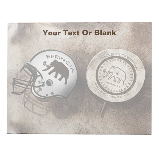 Bloc-note Université de Beringia (Devant)