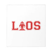 BLOC-NOTE UNIVERSITÉ DE LAOS (Devant)