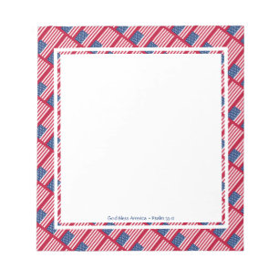 Bloc-note USA AMERICA Patriotic Personnalisé