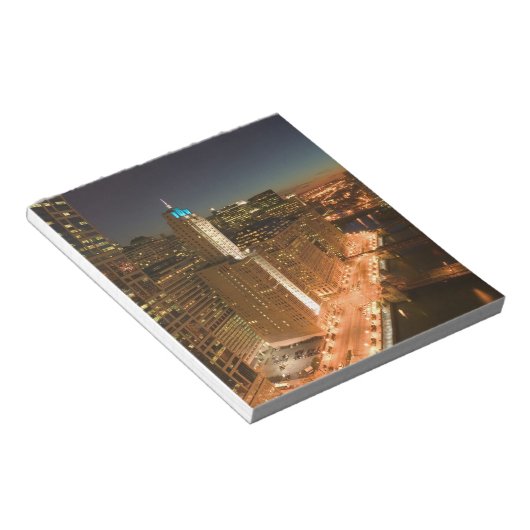 Bloc-note USA, Illinois, Chicago : La boucle : Bâtiments (Incliné)