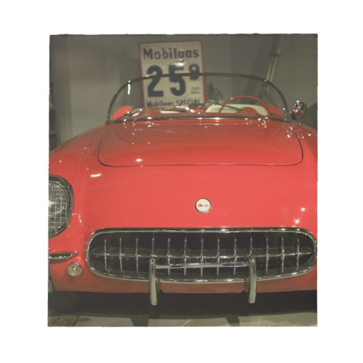 Bloc-note USA, Kentucky, Bowling Green : Corvette nationale  (Devant)